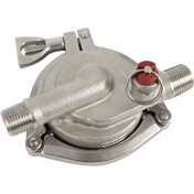 Tri-Clamp Pump Head Upgrade Kit for 25W MKII Pump - Inline Threaded Ports