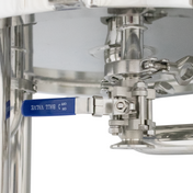 BevBright Stainless Steel Lenticular Filter Housing - 16 in. - 4 High - with fittings