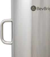 BevBright Stainless Steel Lenticular Filter Housing - 16 in. - 4 High