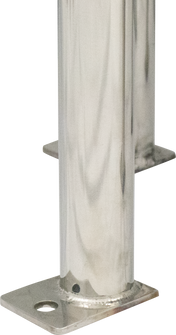 BevBright Stainless Steel Lenticular Filter Housing - 16 in. - 4 High