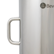 BevBright Stainless Steel Lenticular Filter Housing - 12 in. - 2 High