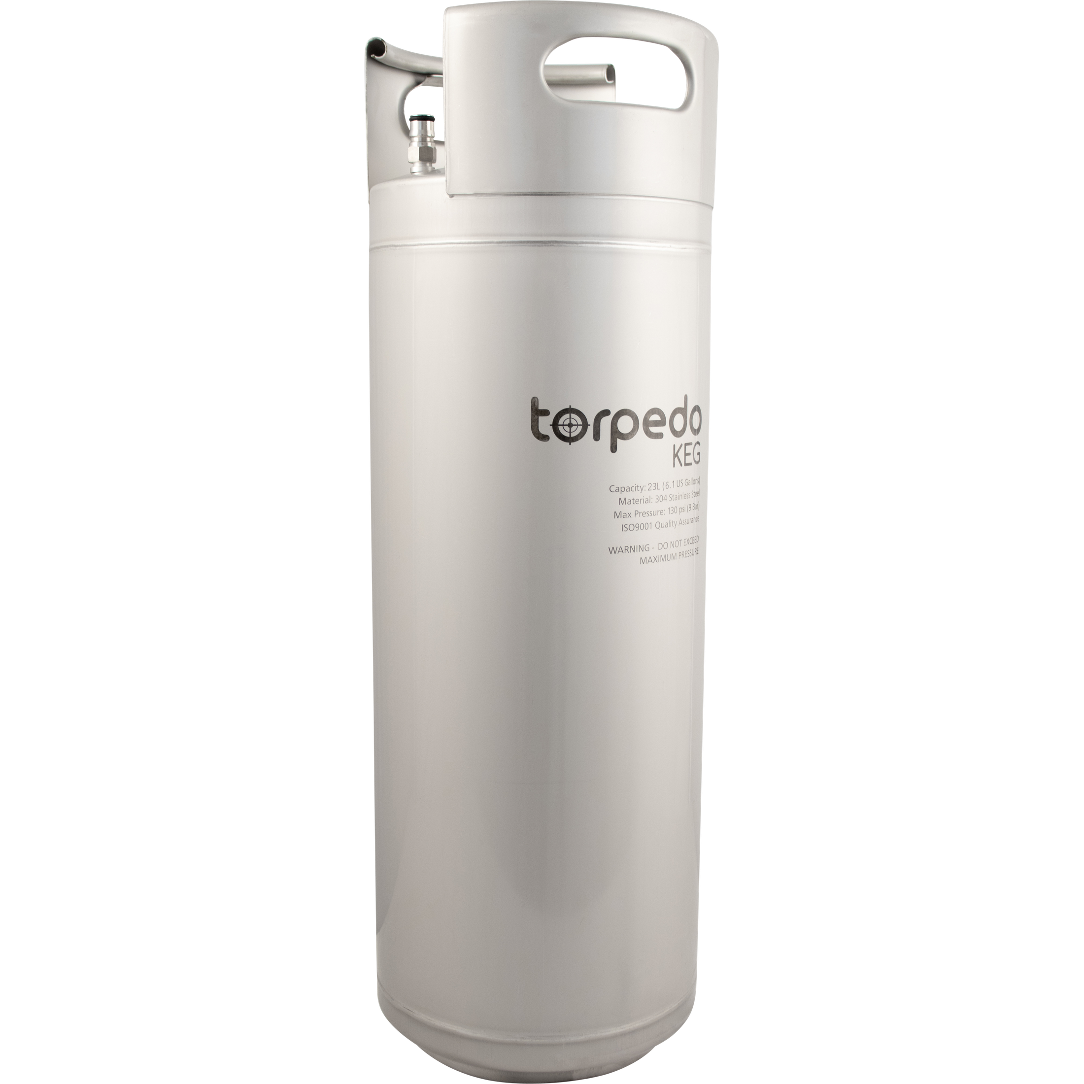 Torpedo Keg - 6 Gal - Low2 O-ring