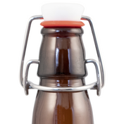 PopTops Bottles - 16 oz Amber Swing Top (Qty 12) - PLACEHOLDER