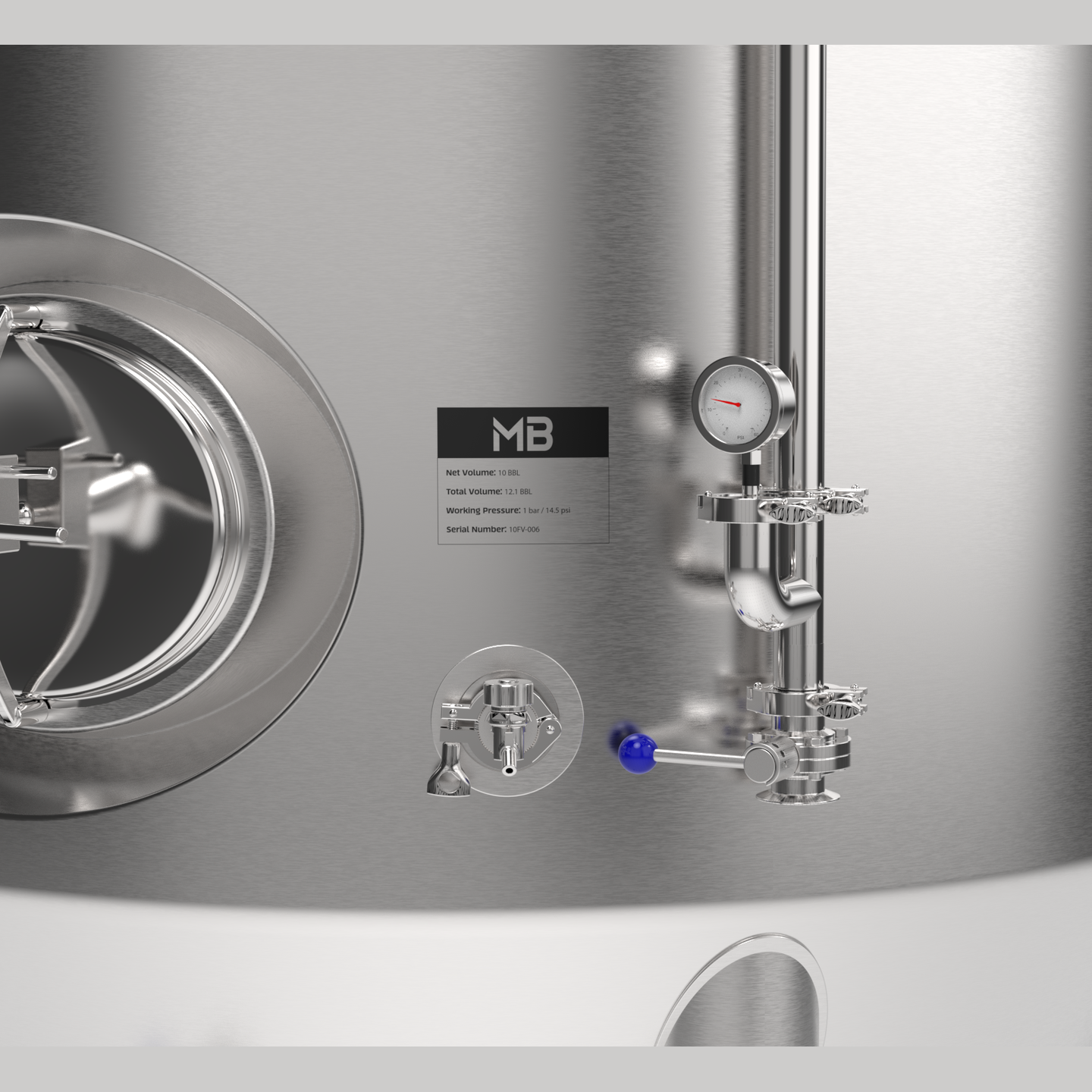 MB - Pro Brite Tank - 30 bbl - V3