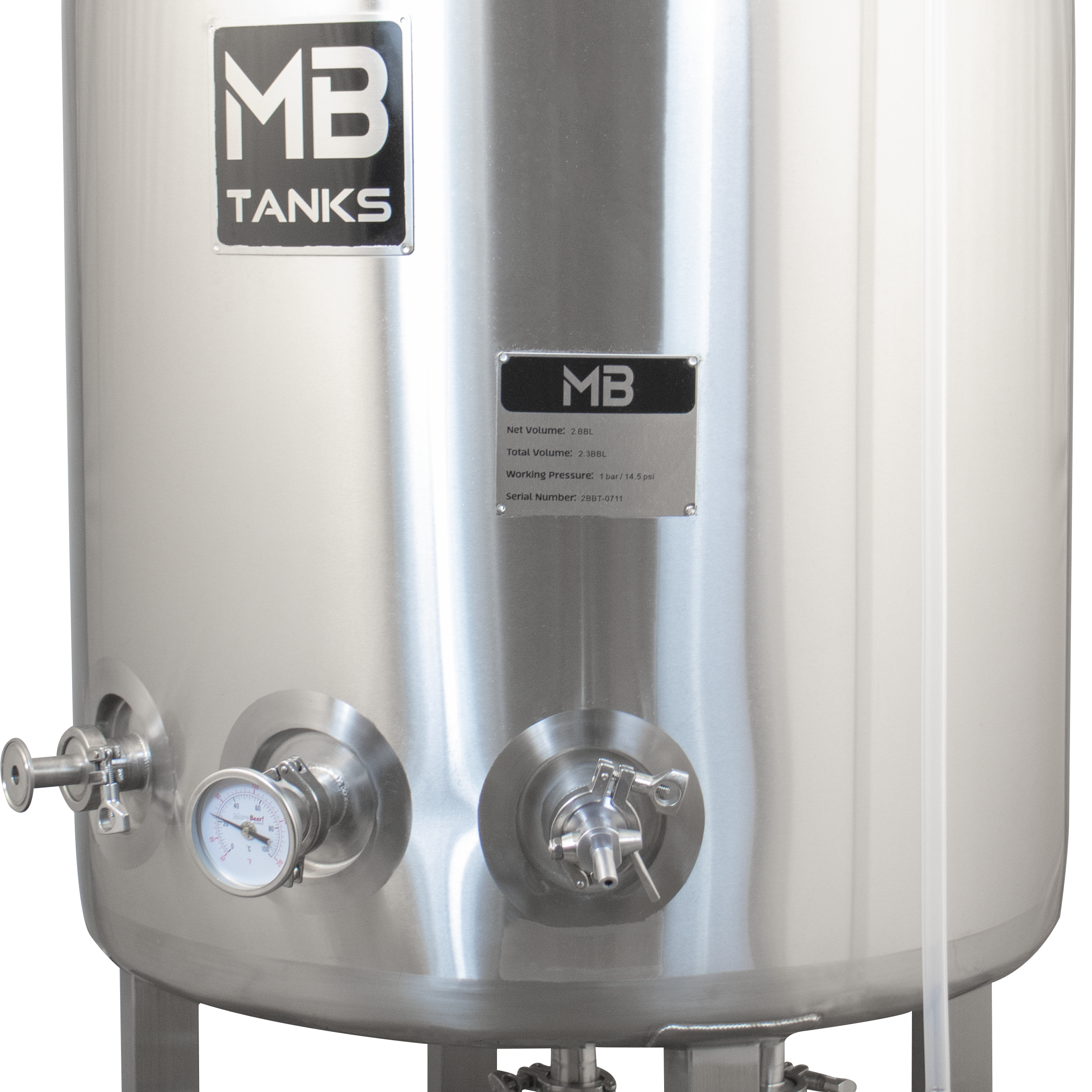 MB - Pro Brite Tank - 2 bbl (Jacketed) - V3