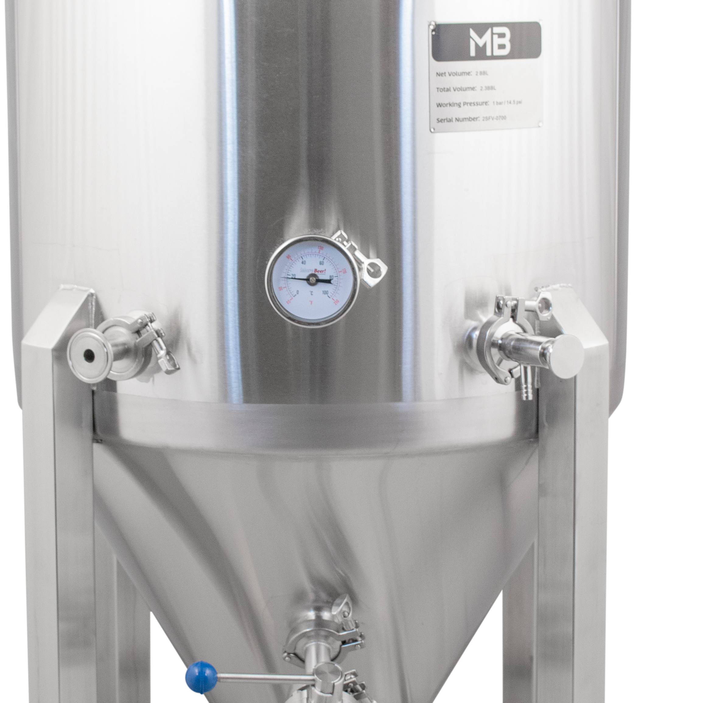 MB - Pro Conical Unitank - 2 bbl - V3