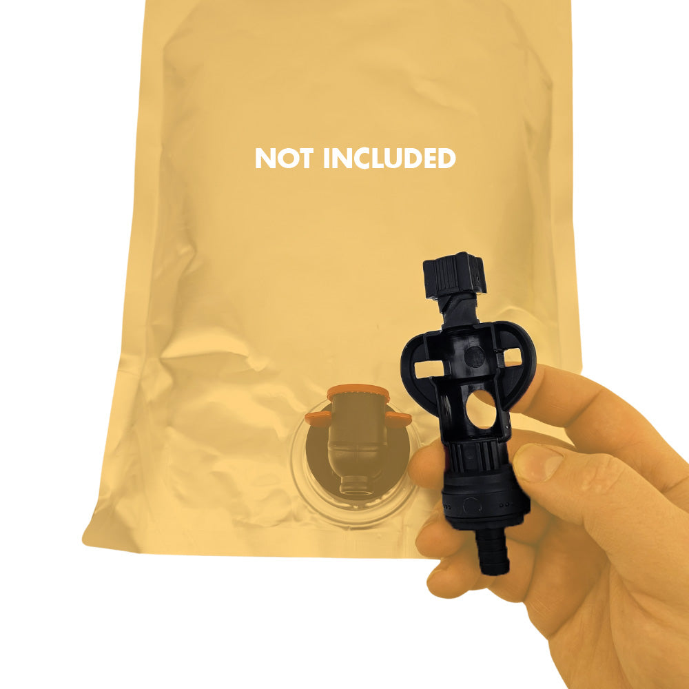 Bag In Box Bladder Refill or Transfer Connector w/ 10mm Barb