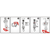 Bag In Box Bladder Refill or Transfer Connector w/ 10mm Barb