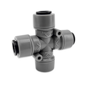 Duotight - 8mm (5/16) Cross Adapter / Splitter
