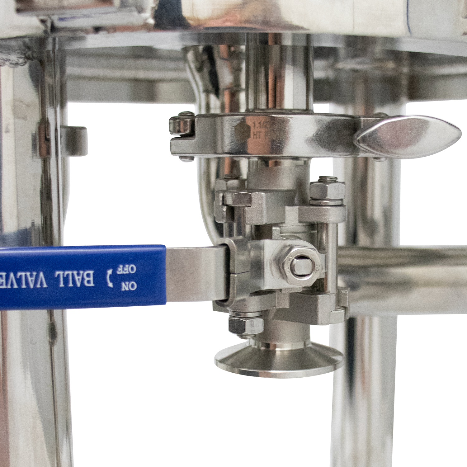 BevBright Stainless Steel Lenticular Filter Housing - 12 in. - 1 High