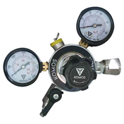 KOMOS Universal 50 - Dual Gauge CO2 Regulator - 50 psi