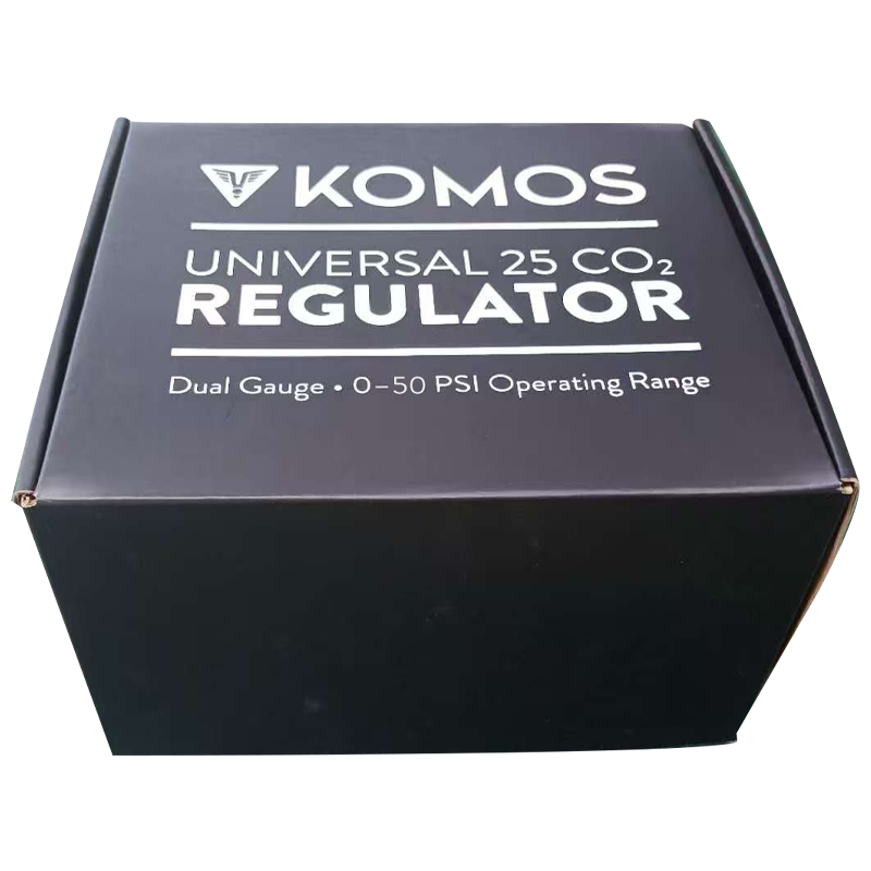 KOMOS Universal 50 - Dual Gauge CO2 Regulator - 50 psi