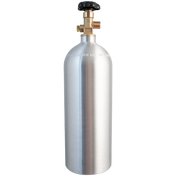5 lb CO2 Tank | Premium Aluminum | New | CGA320 Valve | US DOT Approved