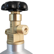 5 lb CO2 Tank | Premium Aluminum | New | CGA320 Valve | US DOT Approved