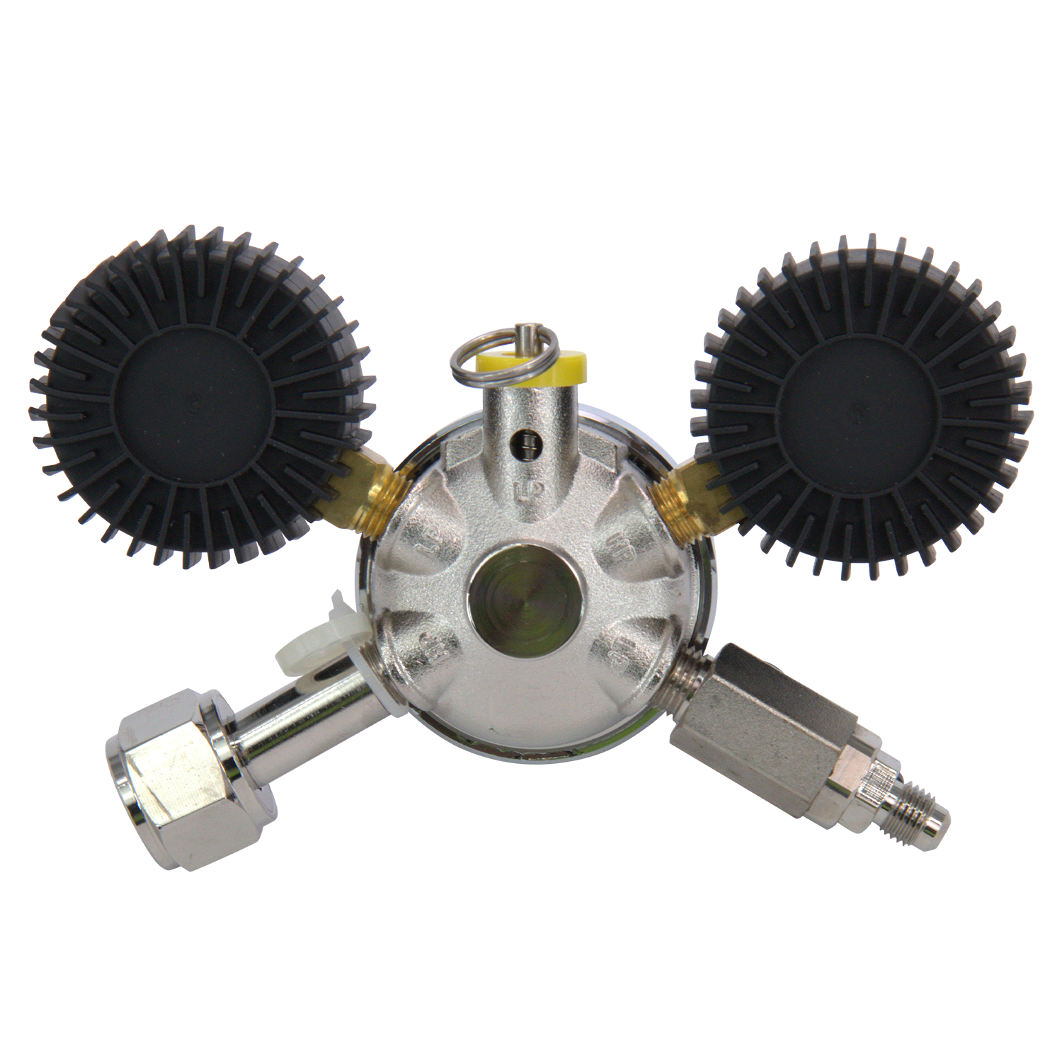 KOMOS Universal 25 - Dual Gauge CO2 Regulator - 25 psi