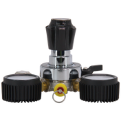 KOMOS Universal 25 - Dual Gauge CO2 Regulator - 25 psi