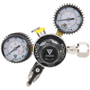 KOMOS Universal 50 - Dual Gauge CO2 Regulator - 50 psi