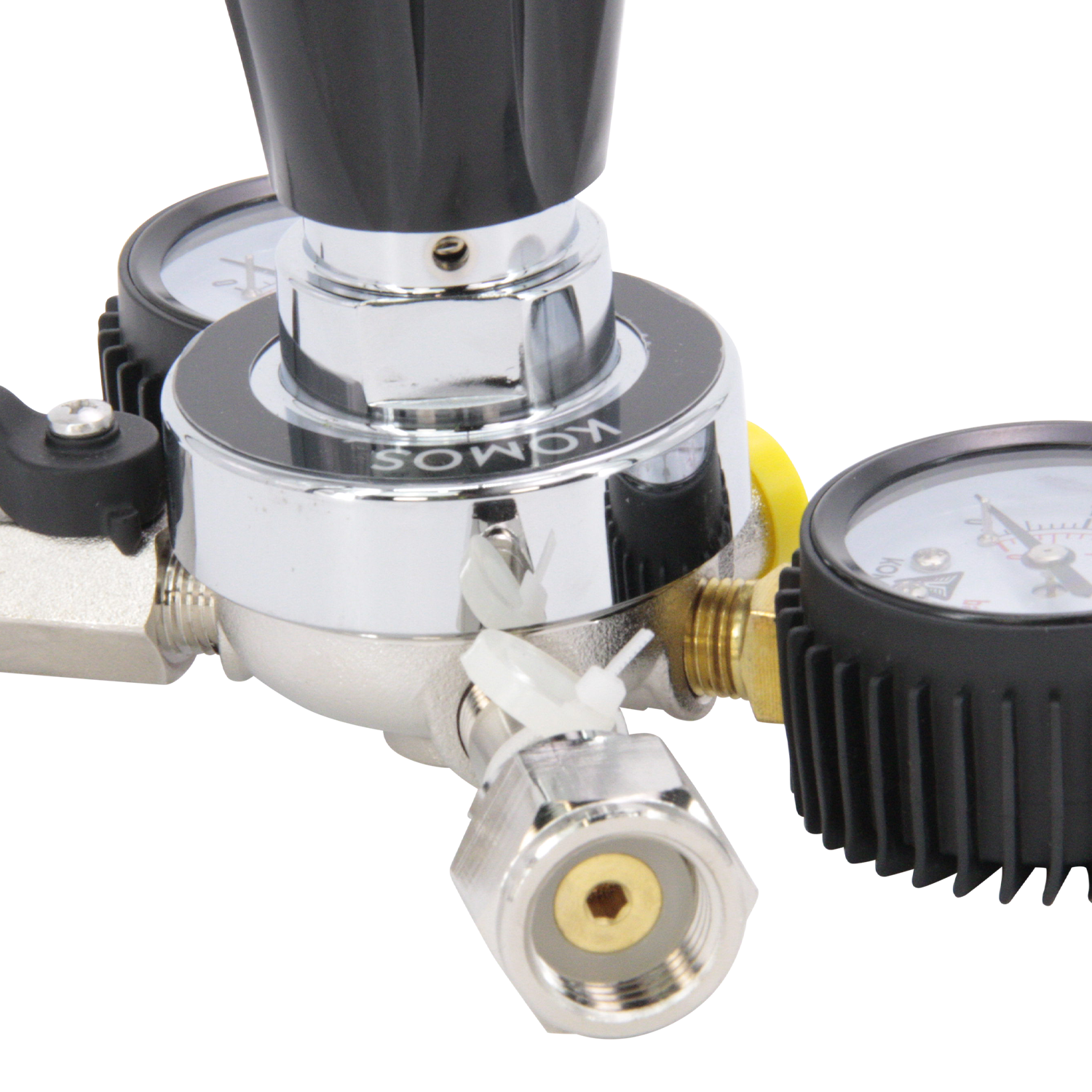 KOMOS Universal 50 - Dual Gauge CO2 Regulator - 50 psi