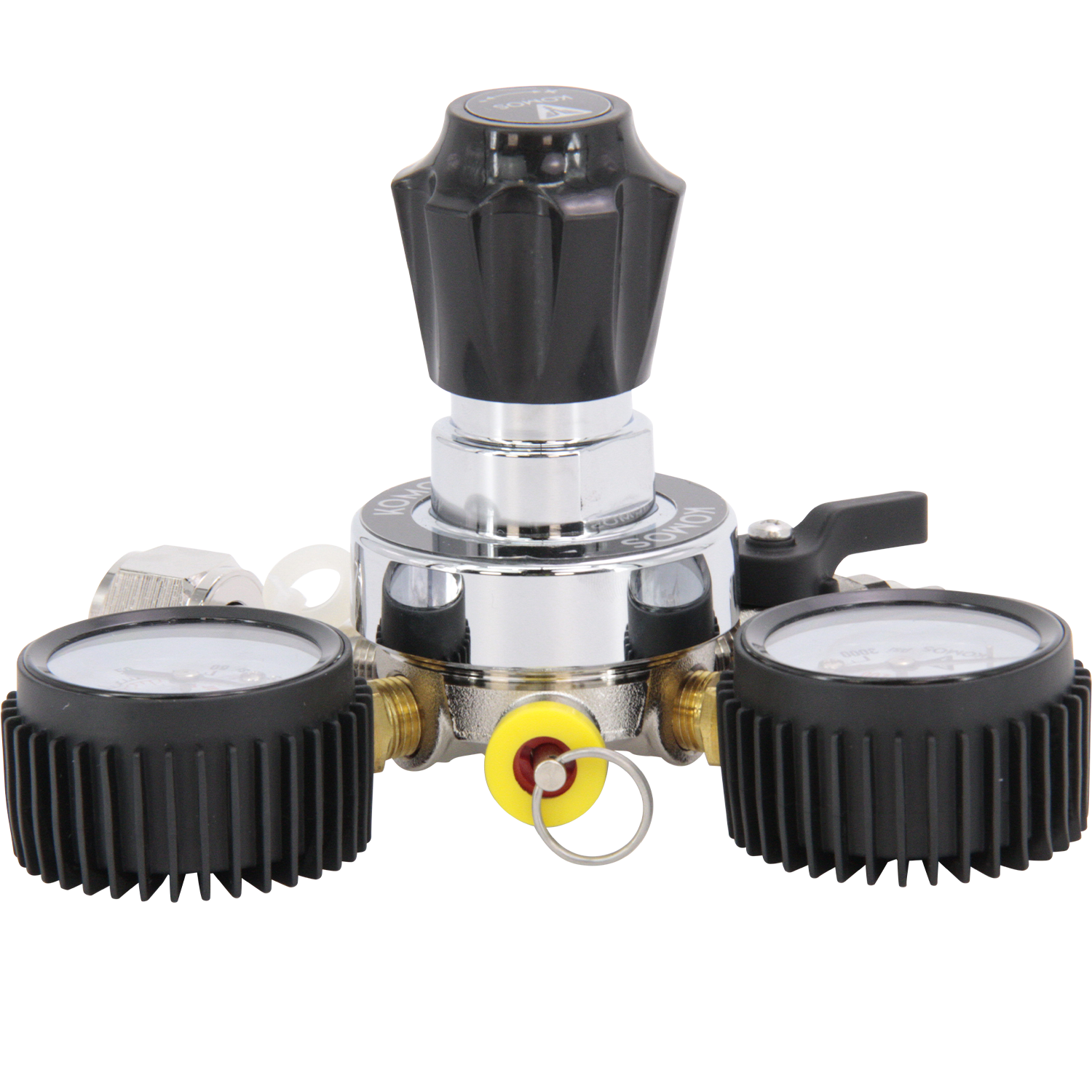 KOMOS Universal 50 - Dual Gauge CO2 Regulator - 50 psi