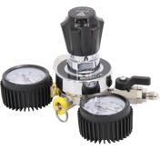 KOMOS Universal 50 - Dual Gauge CO2 Regulator - 50 psi