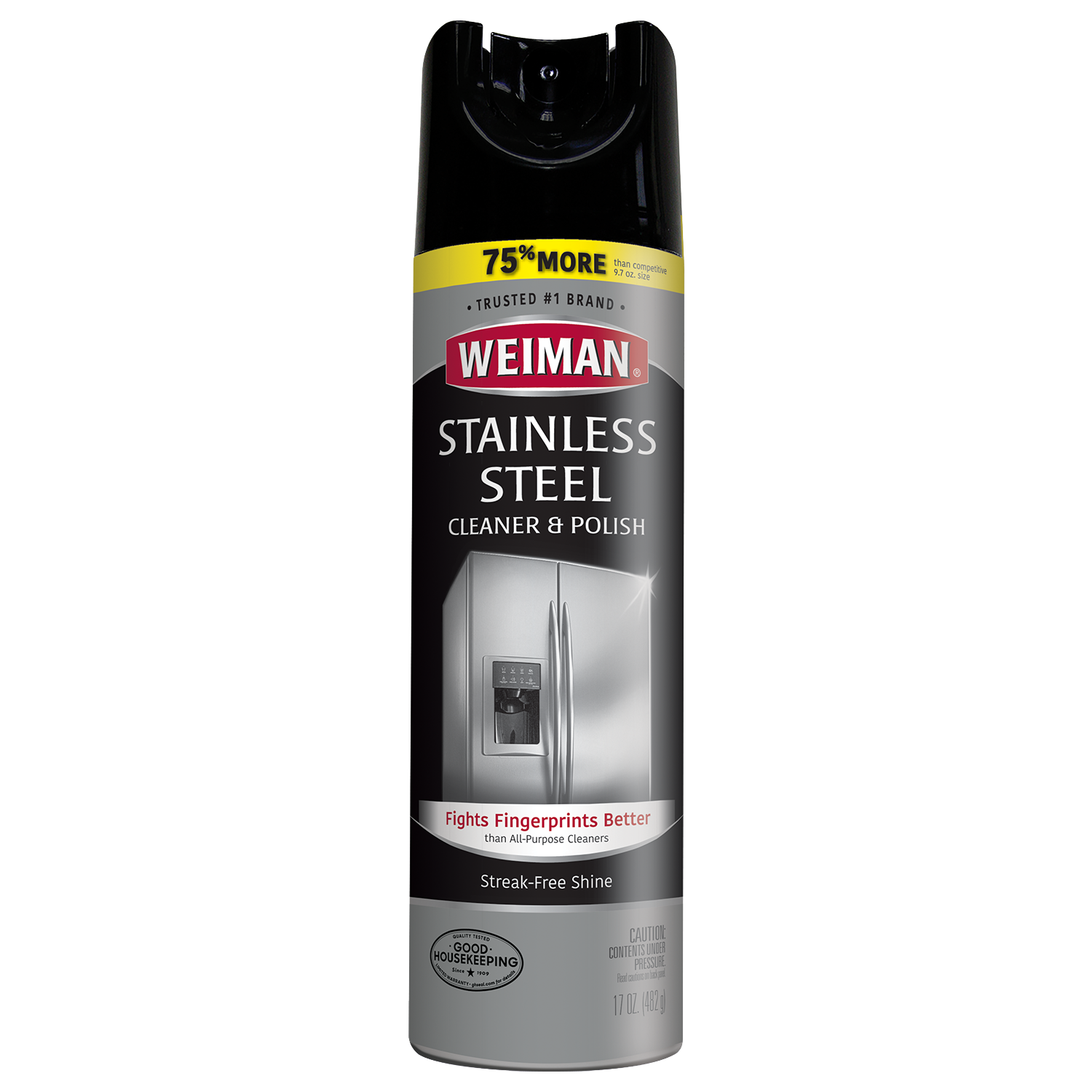 Weiman Stainless Steel 3-in-1 Clean + Shine + Protect - 17 oz Aerosol