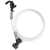 EVABarrier Beer Tubing Assembly - 4mm ID x 8mm OD - Ball Lock Quick Disconnect (QD)