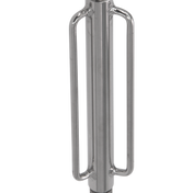 BevBright Stainless Steel Lenticular Filter Housing - Center Post - 1 High