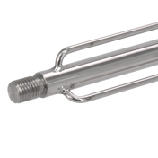 BevBright Stainless Steel Lenticular Filter Housing - Center Post - 2 High