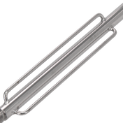 BevBright Stainless Steel Lenticular Filter Housing - Center Post - 2 High