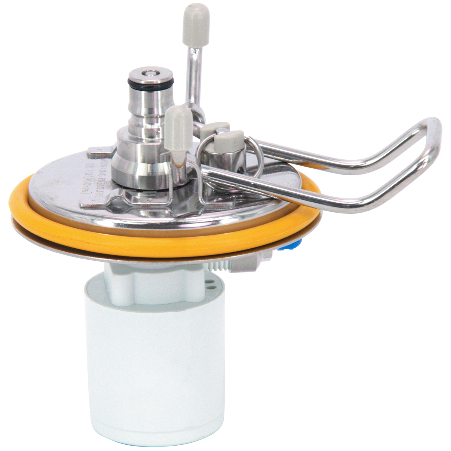 Carbonator Reactor - Carbonation Keg Lid for Continuous Soda Water