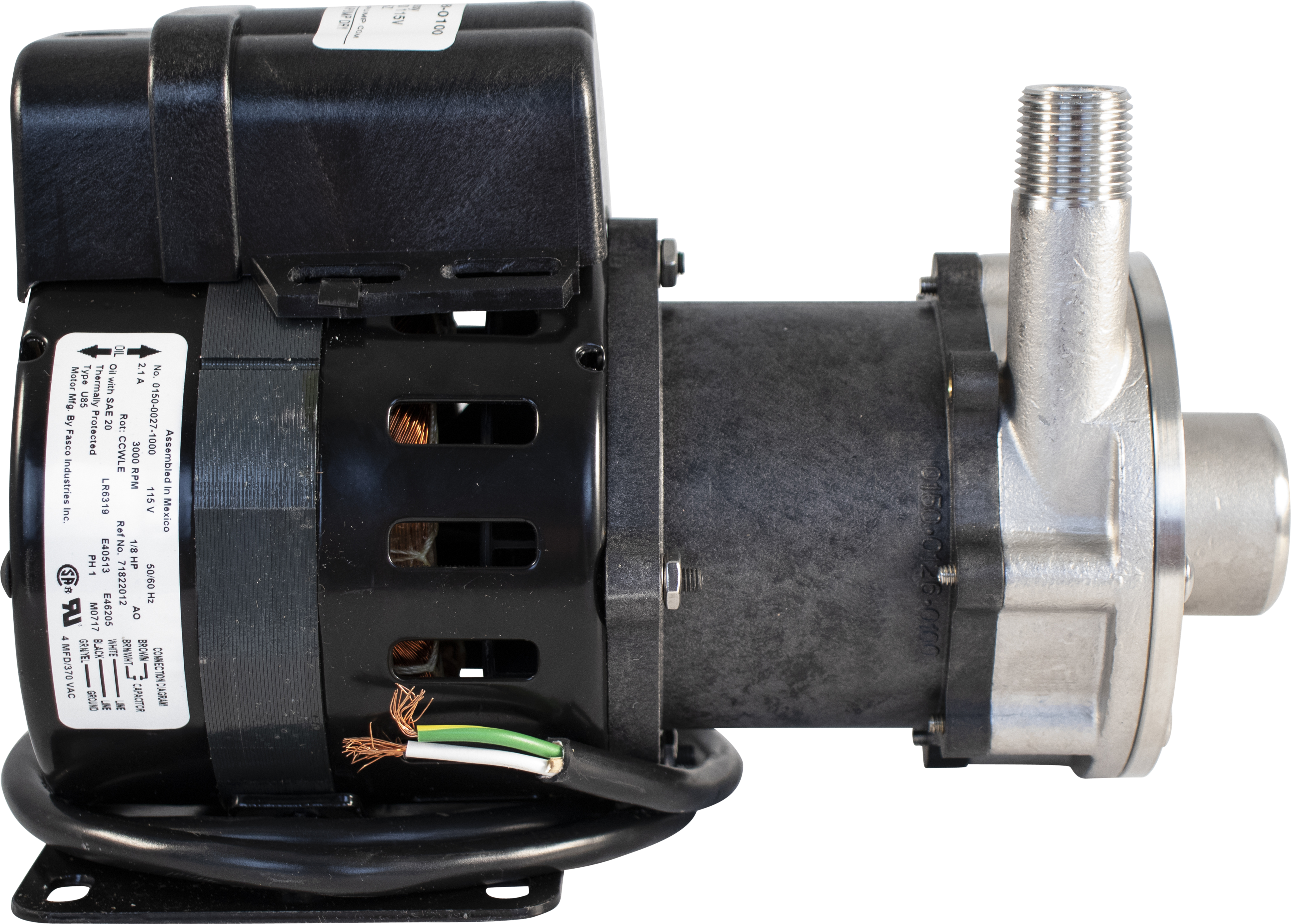March Nano Brewery Pump - Stainless 115V - USED/Refurbished