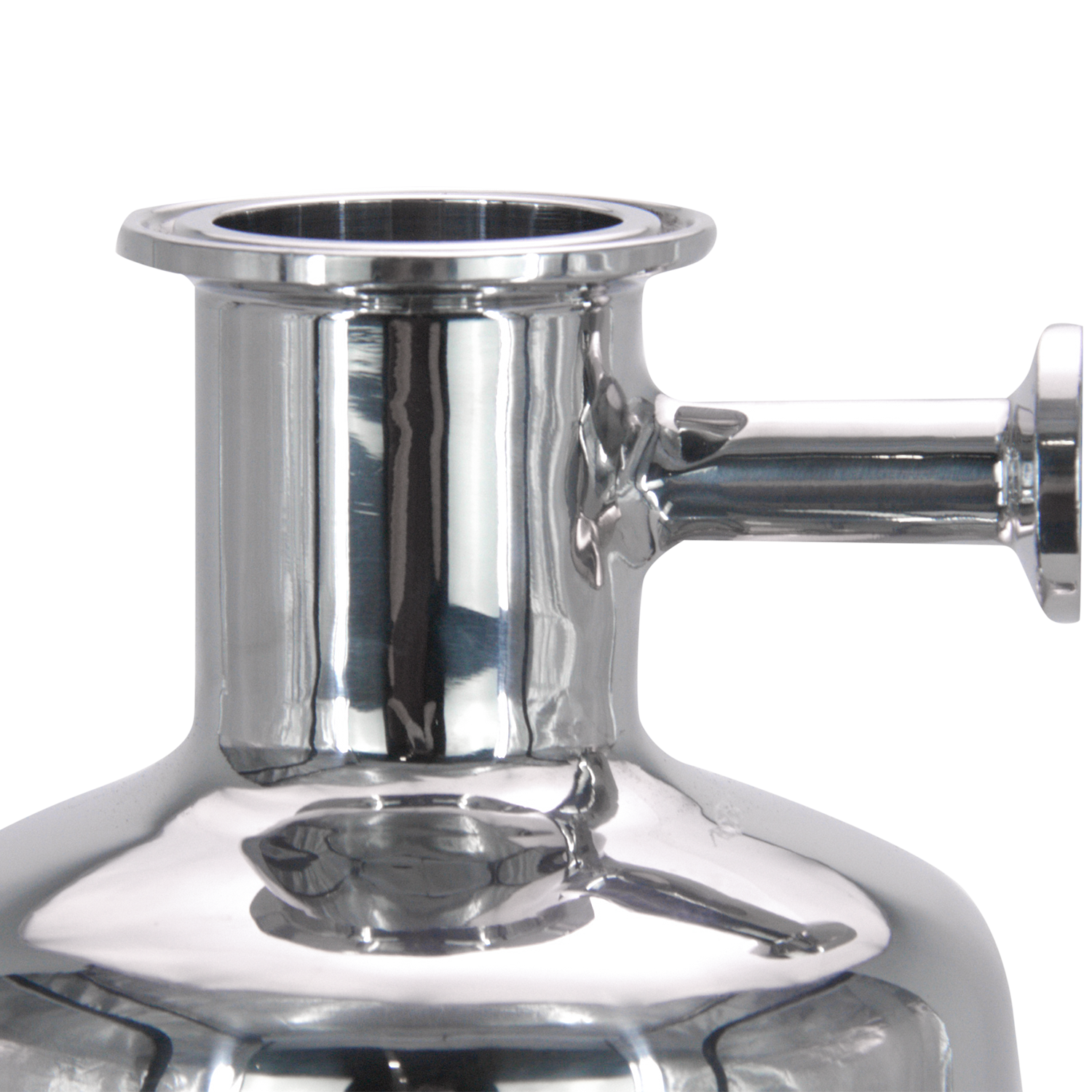 BevBright 316 Electro Polished S/S Cartridge Filter Housing - 10 in. - 1 Module Capacity