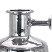 BevBright 316 Electro Polished S/S Cartridge Filter Housing - 10 in. - 1 Module Capacity