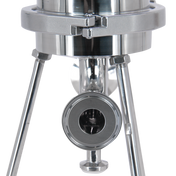 BevBright 316 Electro Polished S/S Cartridge Filter Housing - 10 in. - 1 Module Capacity