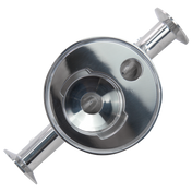 BevBright 316 Electro Polished S/S Cartridge Filter Housing - 10 in. - 1 Module Capacity