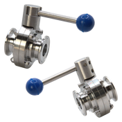 BevBright 316 Electro Polished S/S Cartridge Filter Housing - 10 in. - 1 Module Capacity
