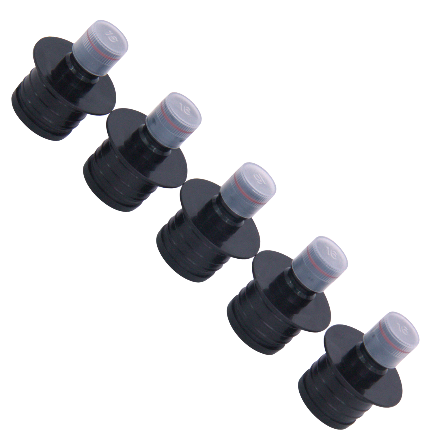 Stand Up Bladder Ball Lock Caps - Pack of 5